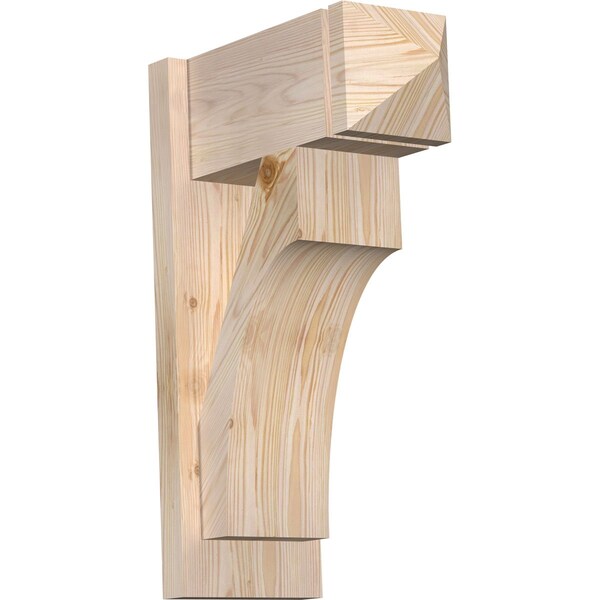 Ekena Millwork Westlake Arts & Crafts Smooth Outlooker, Douglas Fir, 7 1/2"W x 16"D x 24"H OUT08X16X24WTL03SDF - main